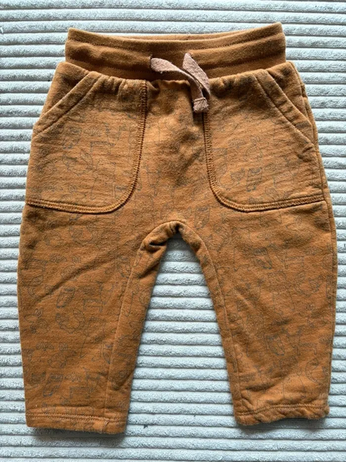 Ensemble tee shirt et pantalon vertbaudet 3 mois garçon - photo numéro 2