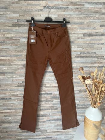 Pantalon simili camel