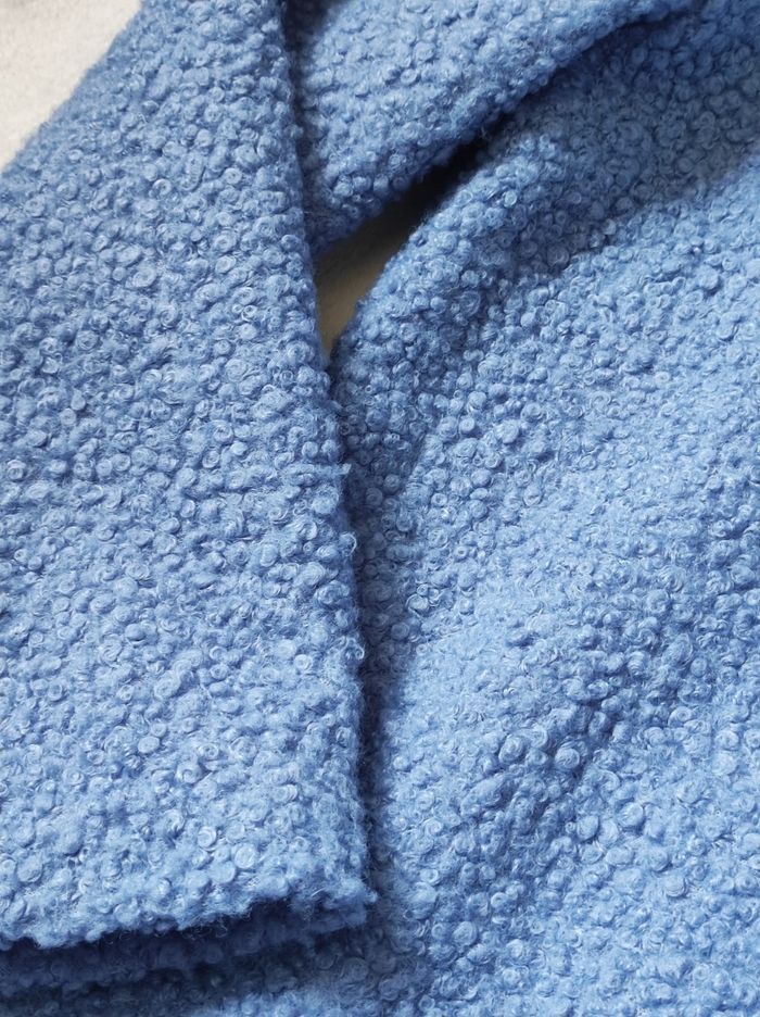 Manteau bleu mi saison taille unique - photo numéro 7