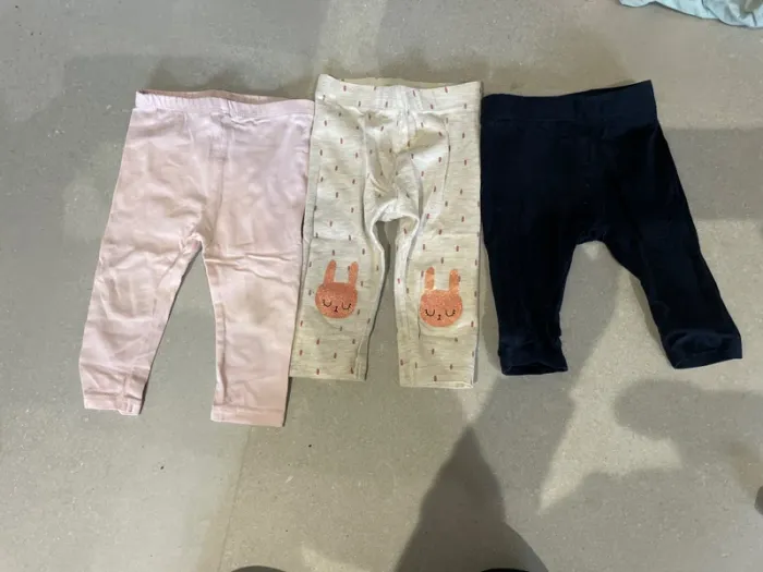 Lot 3 leggins 9 mois