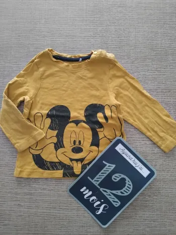 Haut manches longues 12 mois / 74 cm