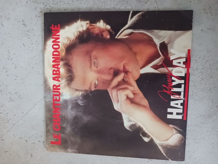 Johnny Hallyday -Le Chanteur Abandonne - Philips 1985 disque vinyl 45 T