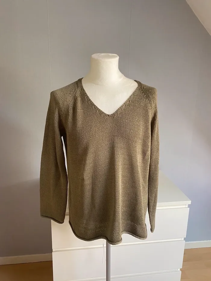 Pull femme maille large