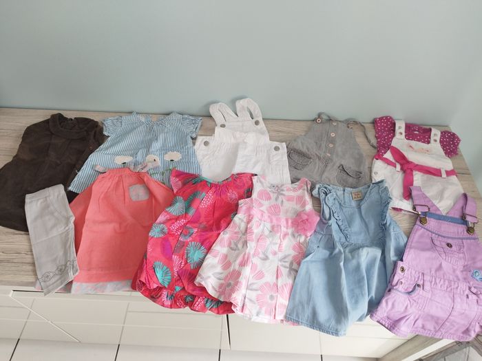 Lot de 37 vêtements fille 3 mois - photo numéro 2