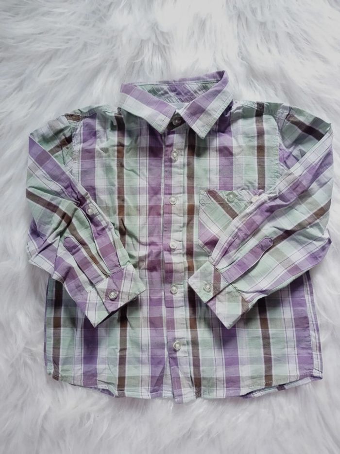 Chemise à carreaux 4 ans N*0167