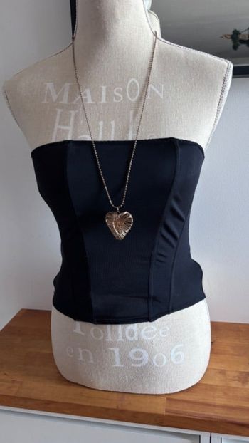 Bustier noir body one taille s 36