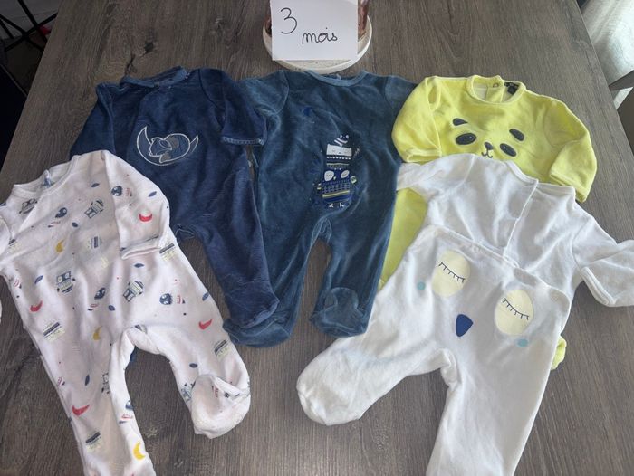 Pyjama garçon 3 mois