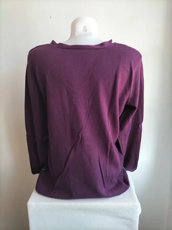 Pull Femmes Col V Tommy Hilfiger - Taille L - photo numéro 5