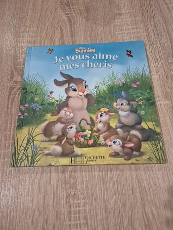 Livre je vous aime mes chéries Disney Bunnies