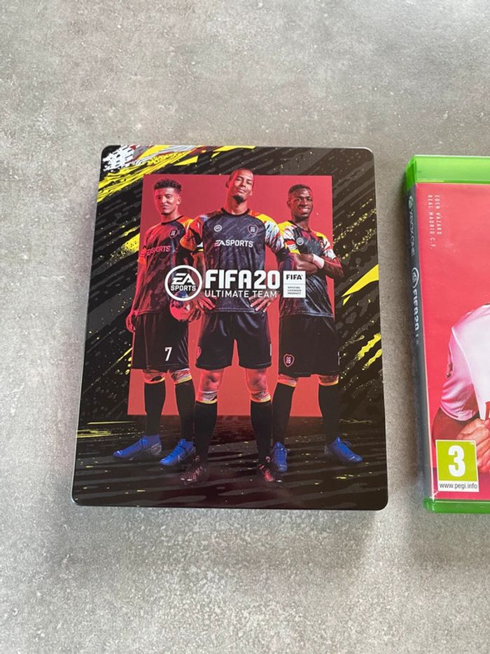 Jeu FIFA 20 + steelbook - photo numéro 2