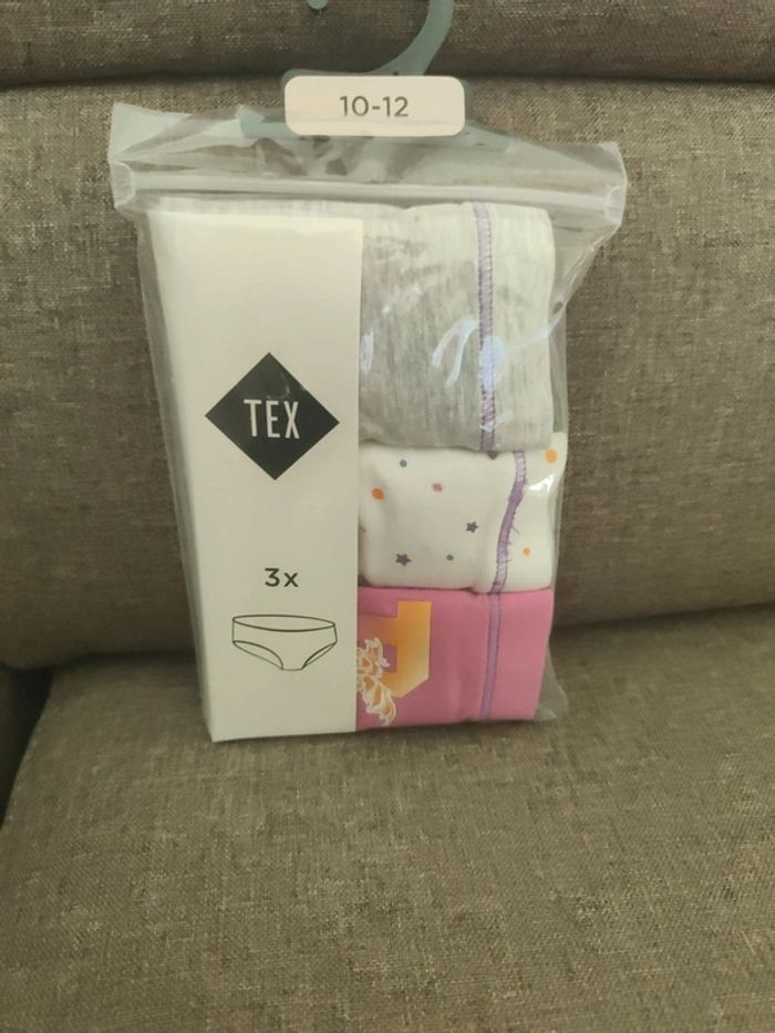Lot 3 culottes neuves Tex 10/12 ans