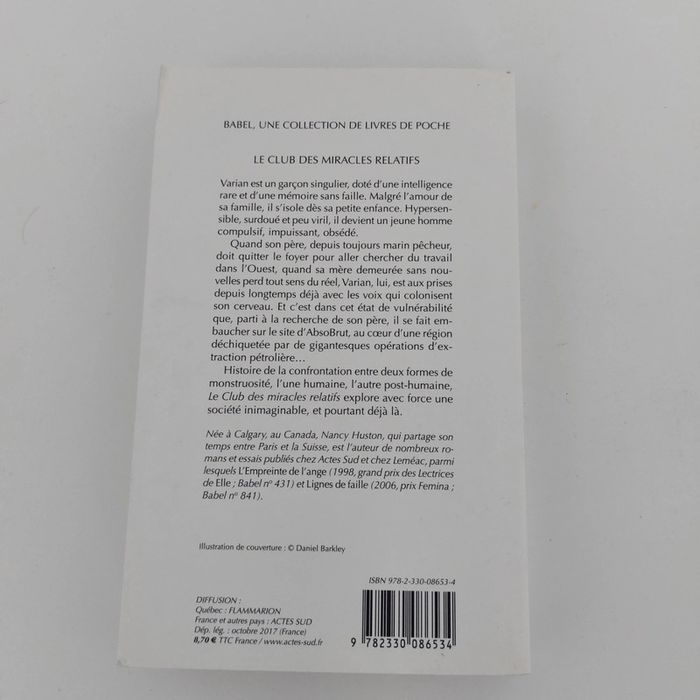 Livre - Le Club des miracles relatifs - photo numéro 2