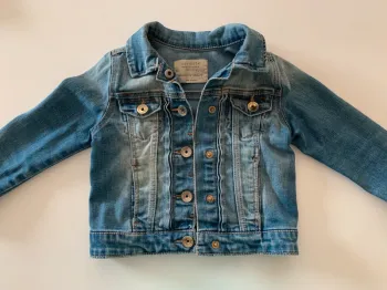 Veste en jean fille 4 ans Zara