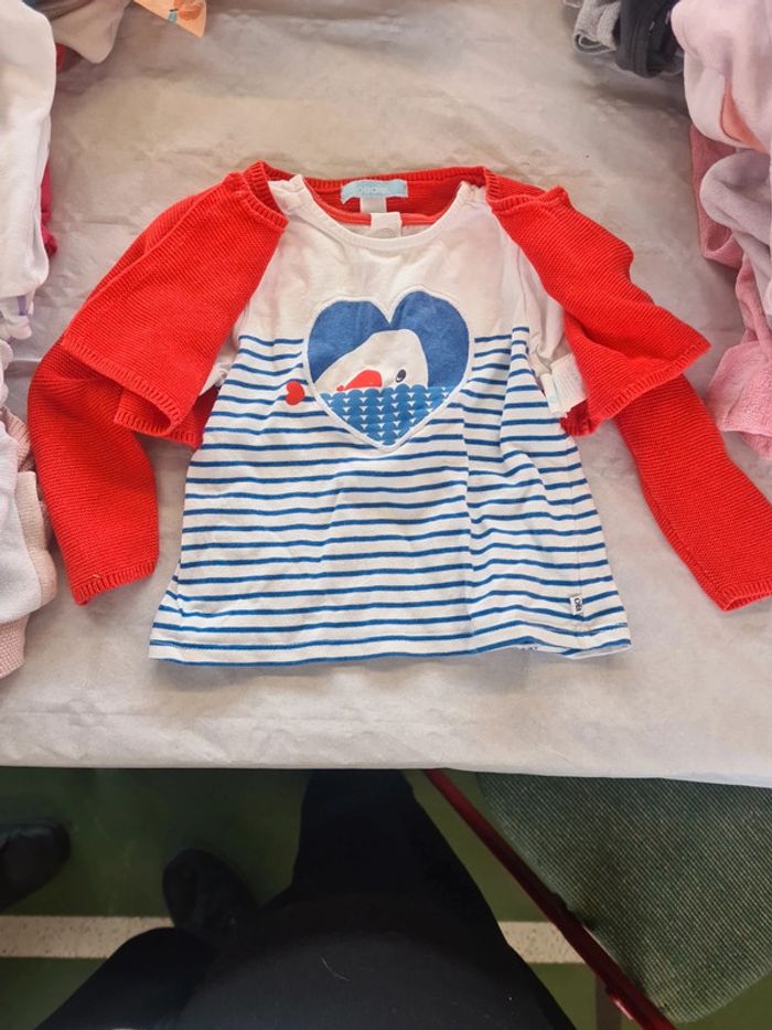 Tee-shirt et boléro