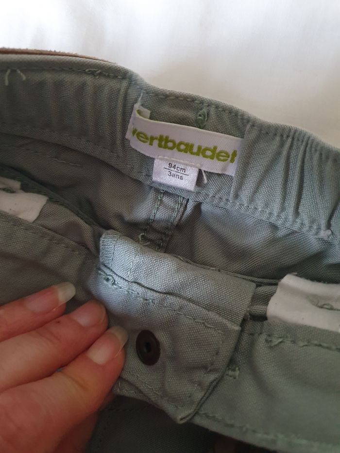 Lot de 2 pantalons vertbaudet garçon taille 3 ans - photo numéro 5