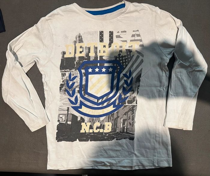 Lot 10 t-shirts manches longues 5-6 ans - photo numéro 8