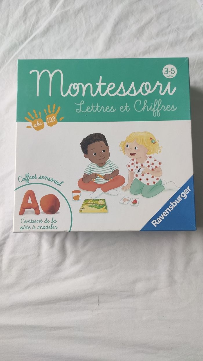 Jeu Montessori lettres et chiffres ravensburger