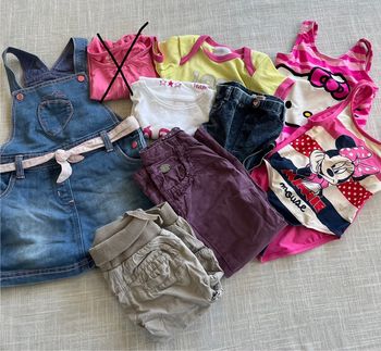 Lot été fille 24 mois