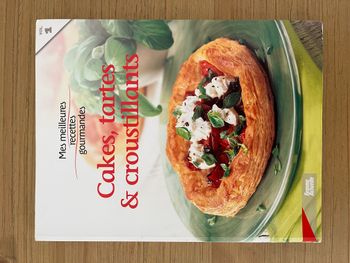 Livre recettes Cakes, tartes & croustillants