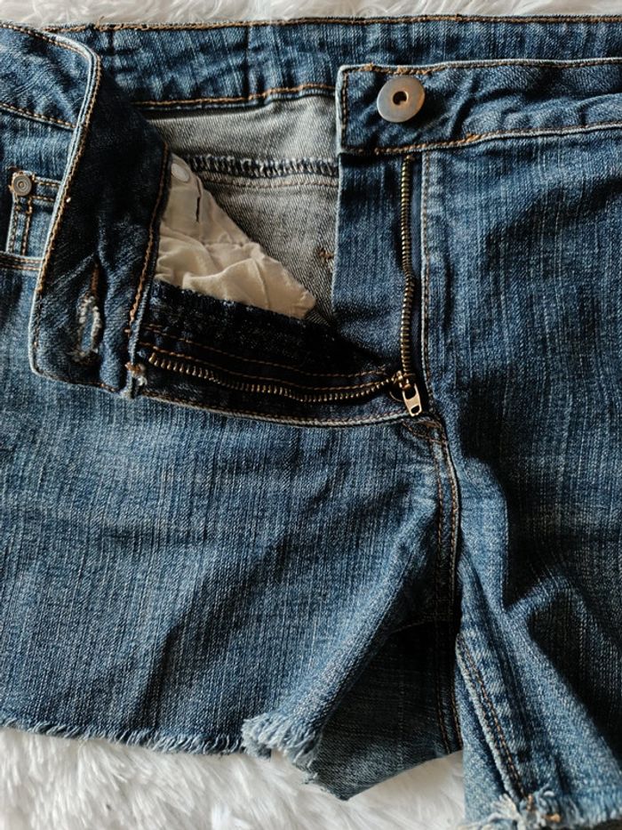 Short en jean mid waist T. 44 Camaïeu - photo numéro 9