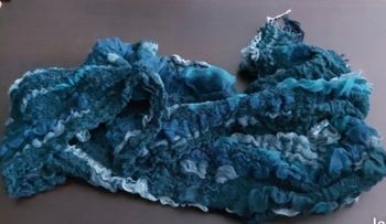 Echarpe  bleu femme ou fille