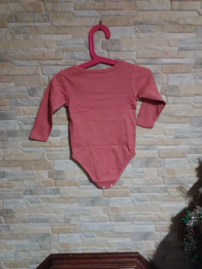 Body uni rose buvard Kiabi 18M - photo numéro 2