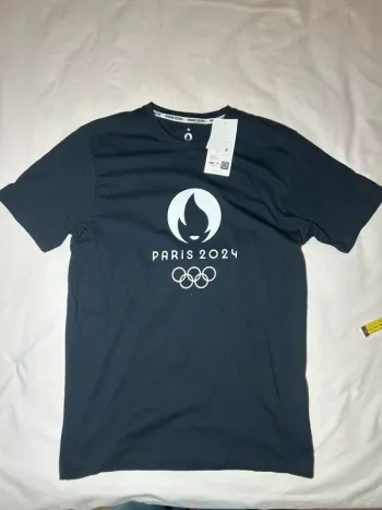 T-shirt jeux olympiques Paris 2024 noir