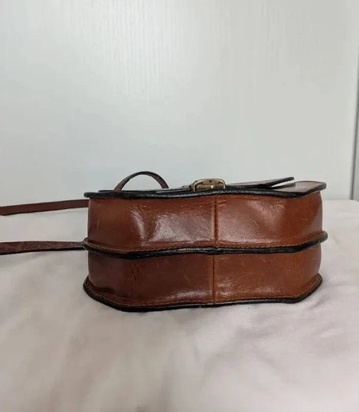 Petit sac à bandoulière en cuir - El Campero - photo numéro 5