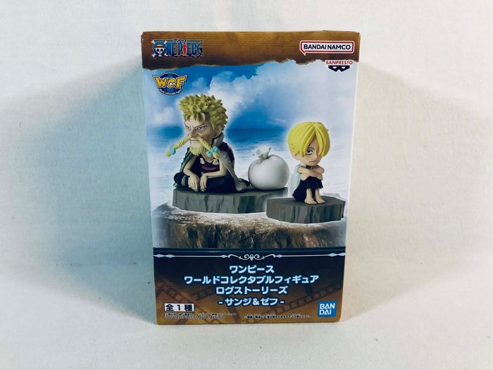One Piece WCF Log Stories Vol. 7 Sanji & Zeff Figurine Banpresto scellée - photo numéro 2