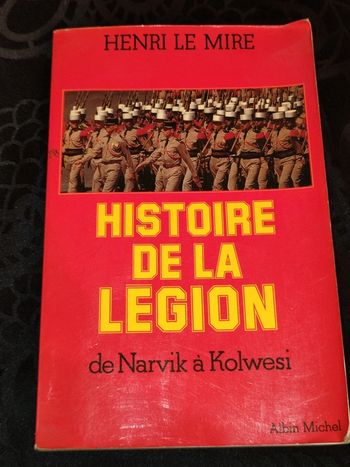 Livre histoire de la légion