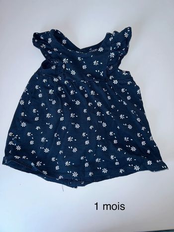Robe 1 mois