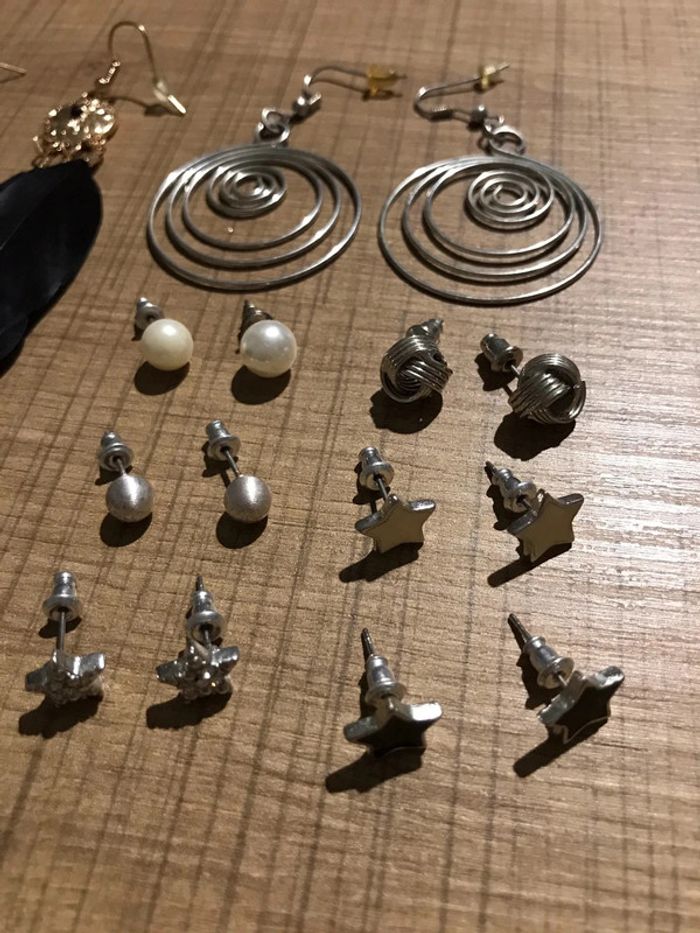 Lot boucle d’oreille - photo numéro 2