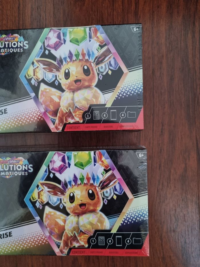 2 coffrets pokemon boîte surprise ev8.6 - photo numéro 2