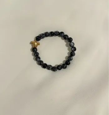 Bracelet perles tortue