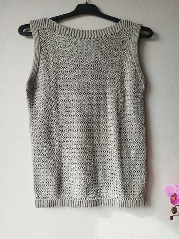 Blouse pull sans manches