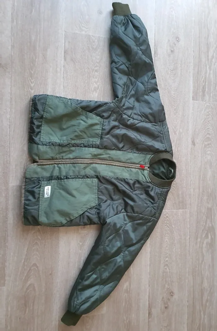 Veste aviateur style bombers taille 10 ans - photo numéro 8