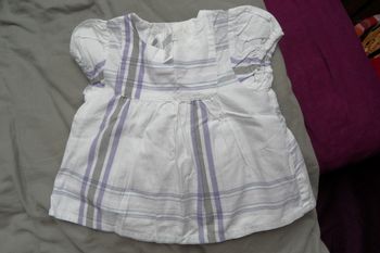 Tunique blouse Fille Obaibi, taille 6 mois