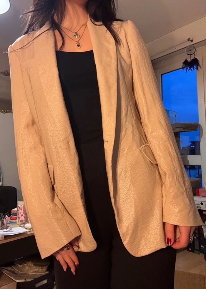 Blazer rose clair poudré 🩷 - photo numéro 2