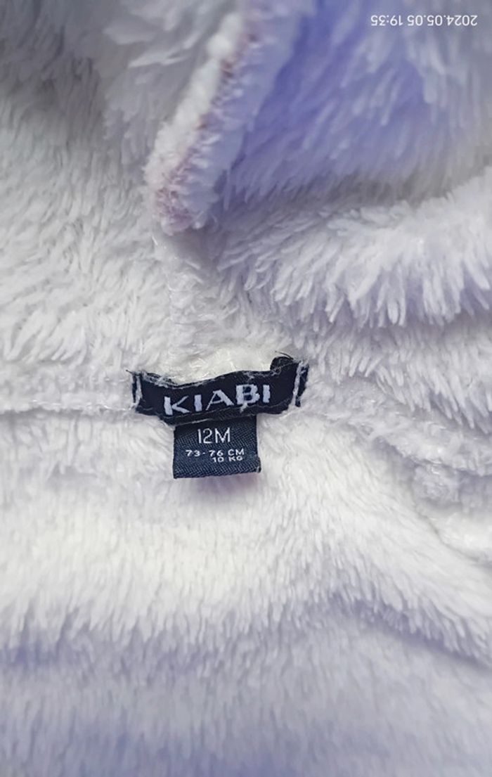 Combinaison/pyjama velours Licorne - 12 mois - photo numéro 8