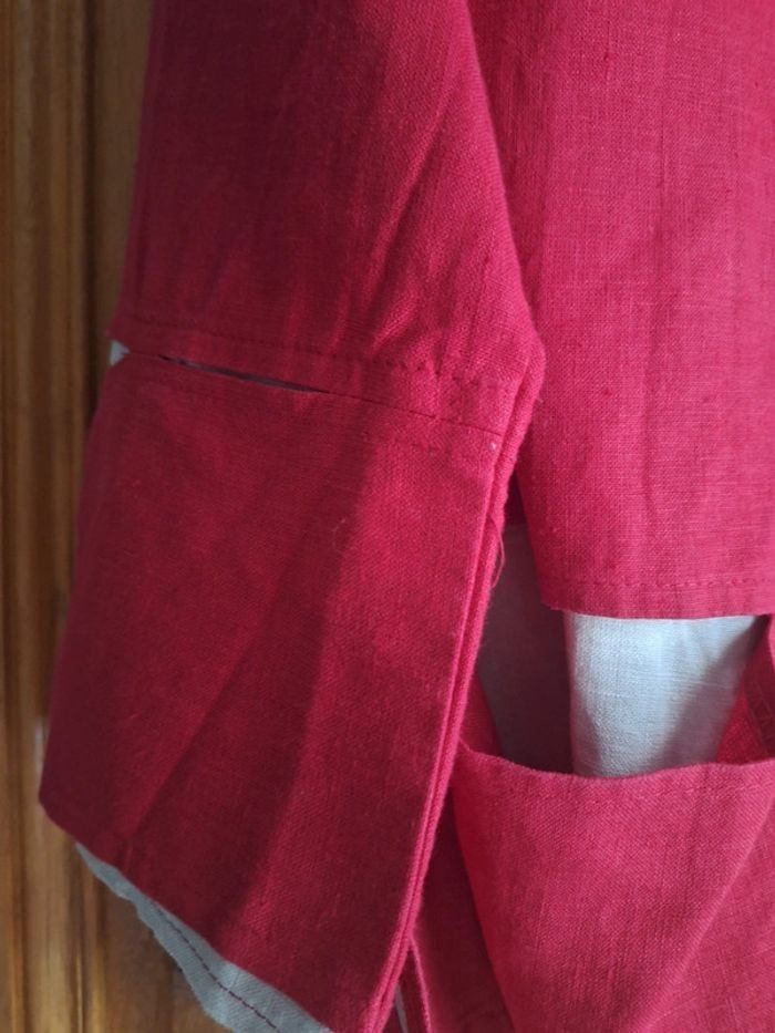 Veste chemise 100 pour cent lin - photo numéro 6