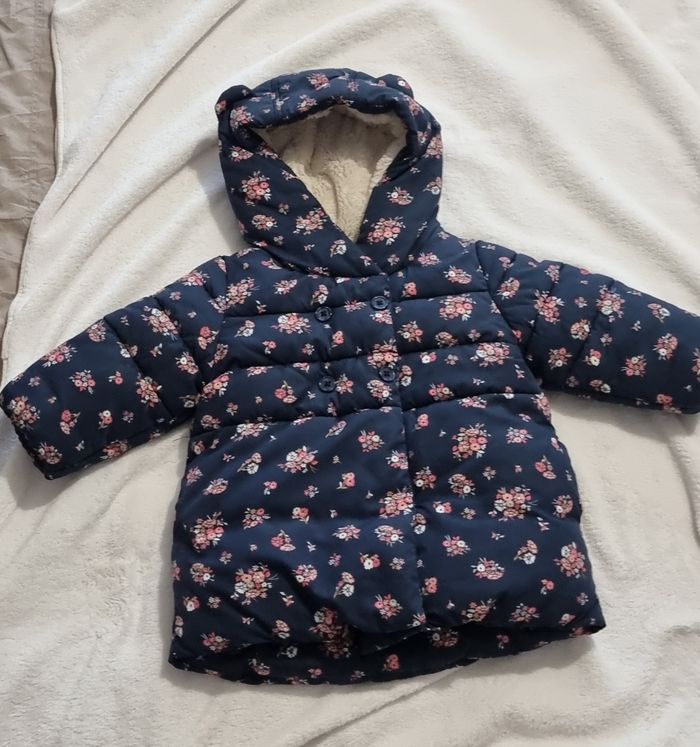 Manteau chaud 12 mois tape à l'œil