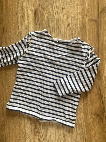T-shirt manche longue taille 12 mois