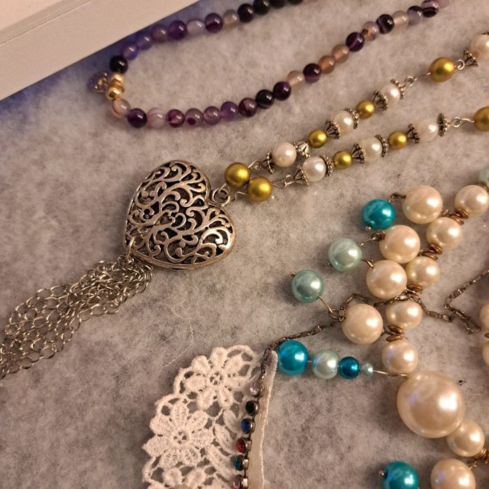 Lot de colliers multicolore Chic artisanale - photo numéro 9