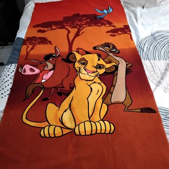 Drap de plage Le roi lion Disney