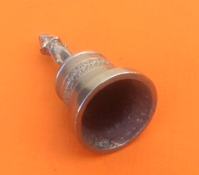 Ancien éteignoir à bougie Bronze argenté Napoléon Bonaparte - photo numéro 4