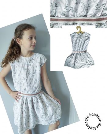 8 ans robe été tape a l oeil