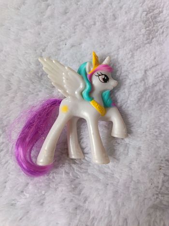 Figurine my little pony princesse celestia Macdonald 2014 hasbro