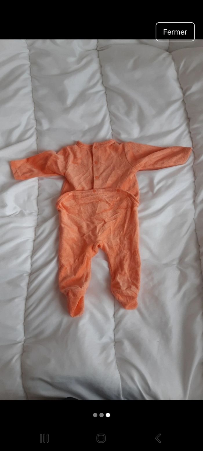 Pyjama bébé mixte 3 mois - photo numéro 3