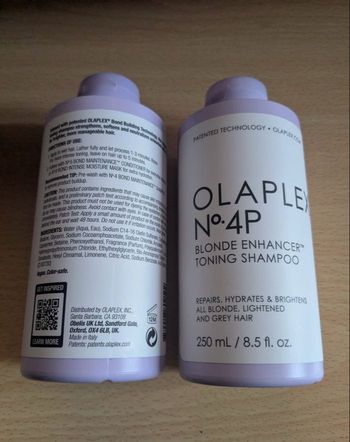 Lot de 2 shampoings Neufs Olaplex Numéro 4P de 250ml