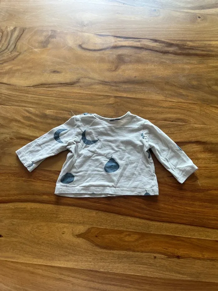 T-shirt Zara manche longues - photo numéro 3